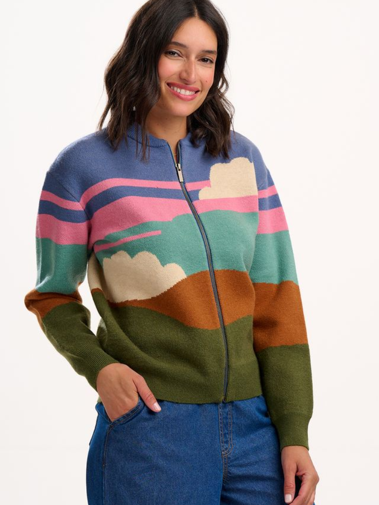 Solana Knitted Bomber