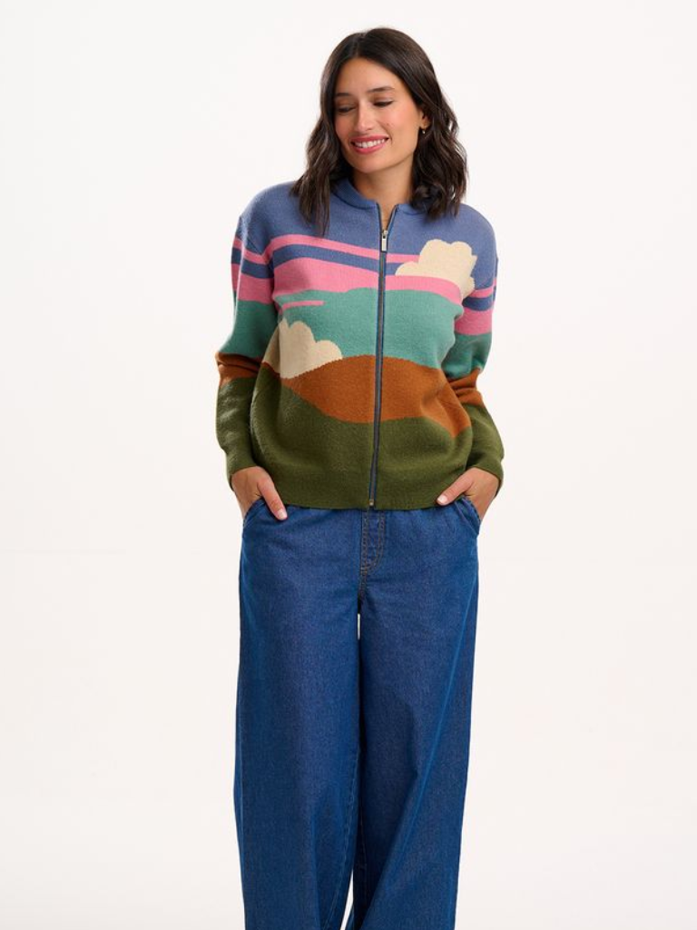 Solana Knitted Bomber