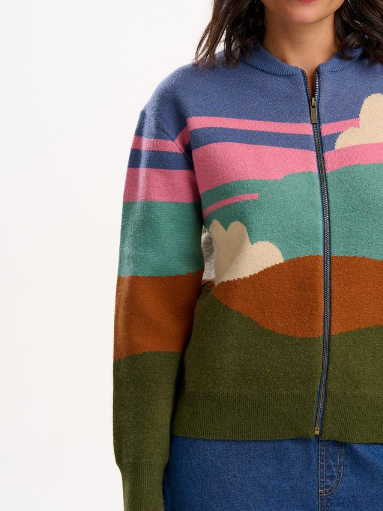 Solana Knitted Bomber