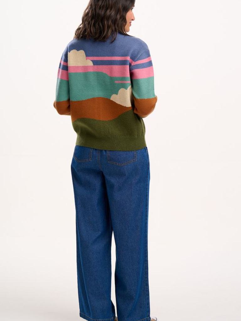 Solana Knitted Bomber