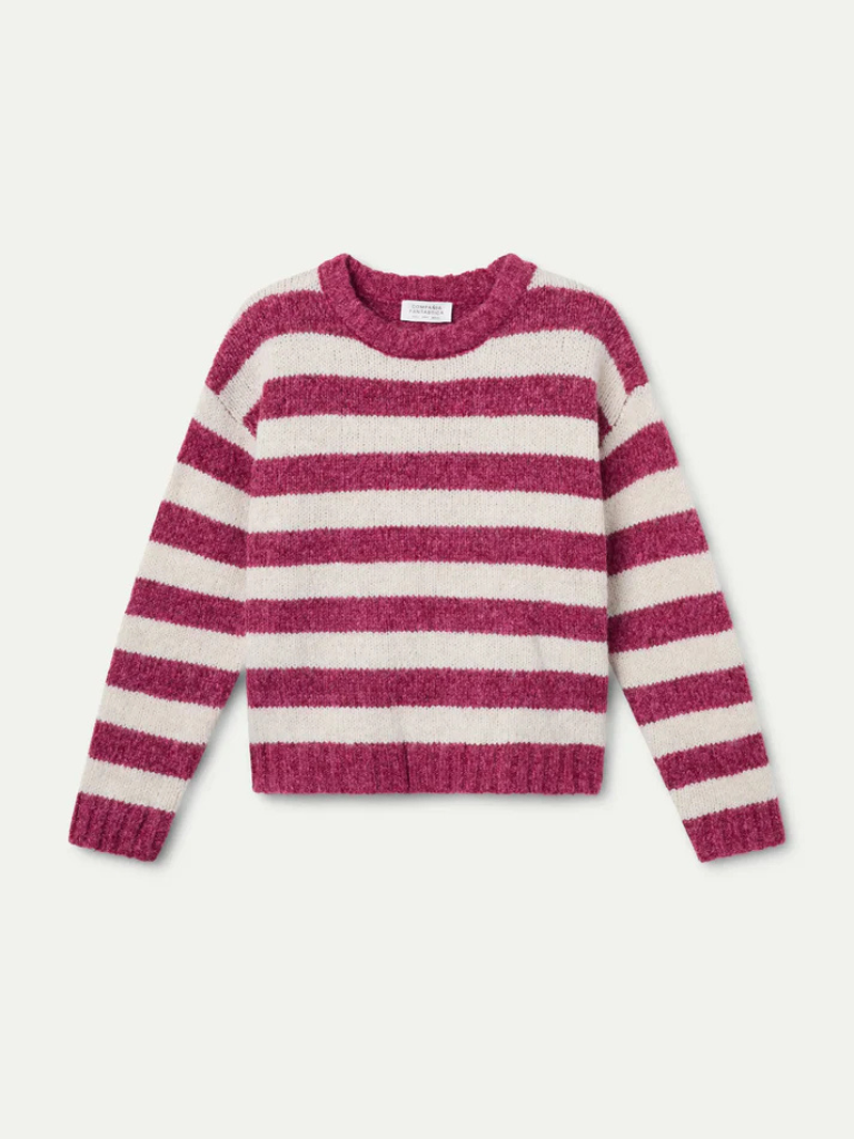 Fuchsia Stripe Jumper