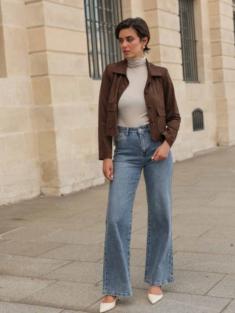 Gabrielle Wide leg jean