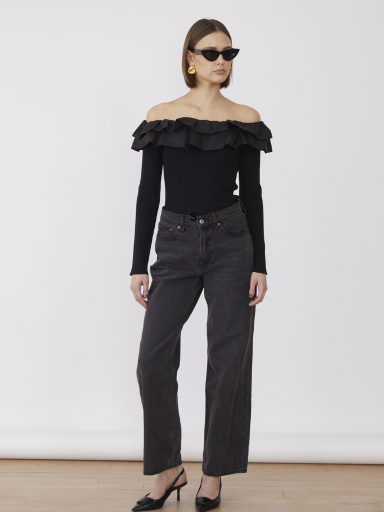 Leesal Top Black