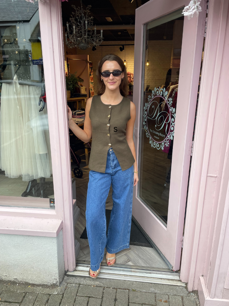 Esme Waistcoat - Khaki