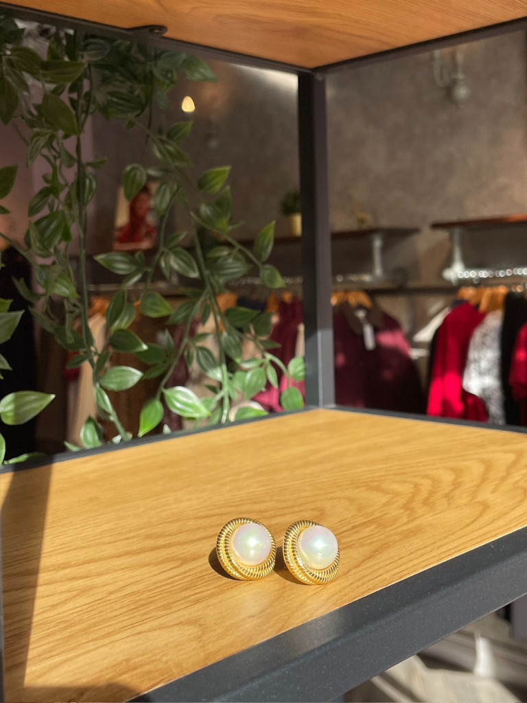 Cecily Pearl Earrings