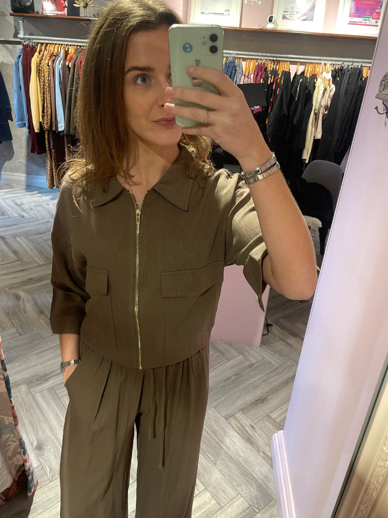 Freya Khaki Jacket