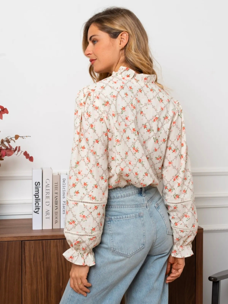 Indie Floral Blouse