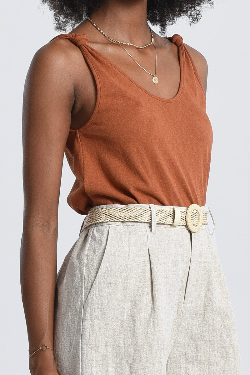 White Cotton Belt