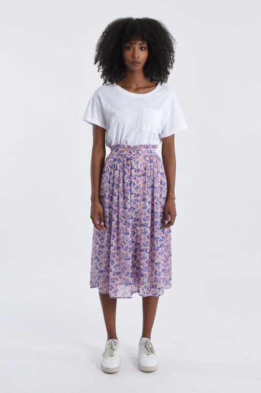 Molly floral Midi Skirt