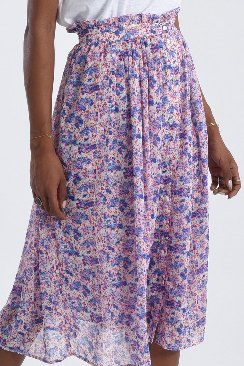 Molly floral Midi Skirt
