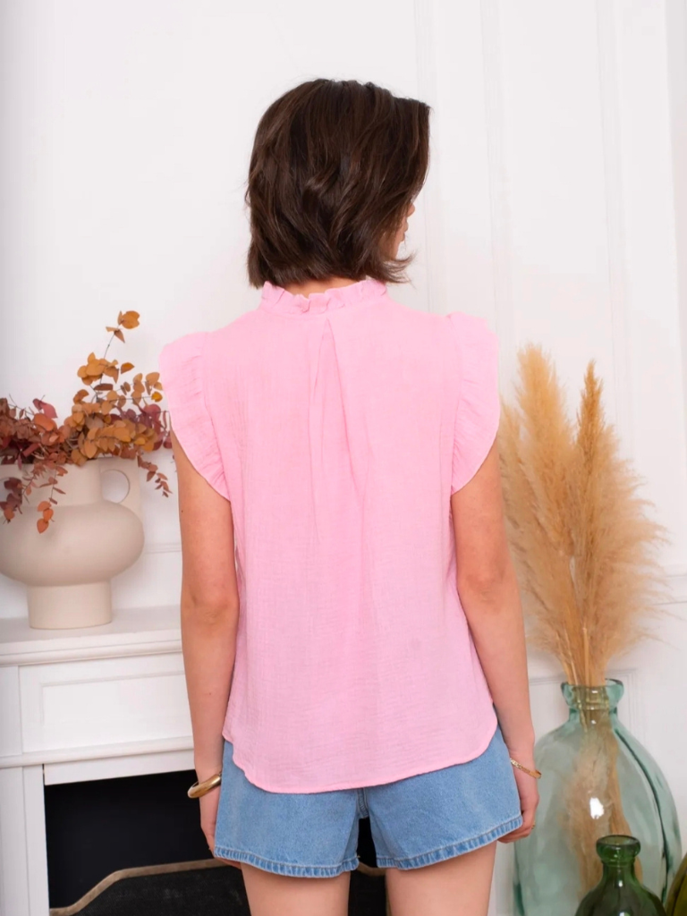 Stella Pink Blouse