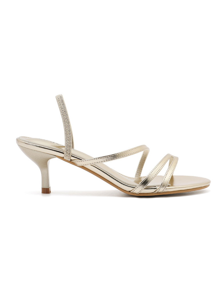 Jonna Gold Strappy Sandal