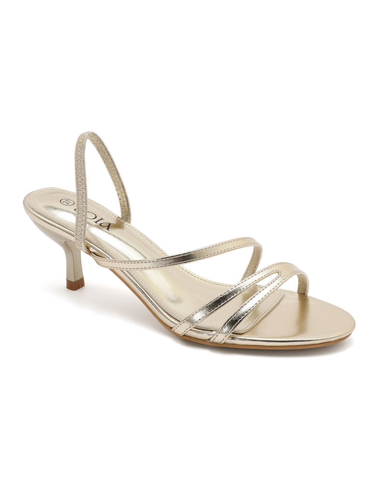 Jonna Gold Strappy Sandal