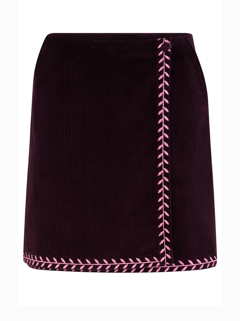 Suzie Cord Mini Skirt