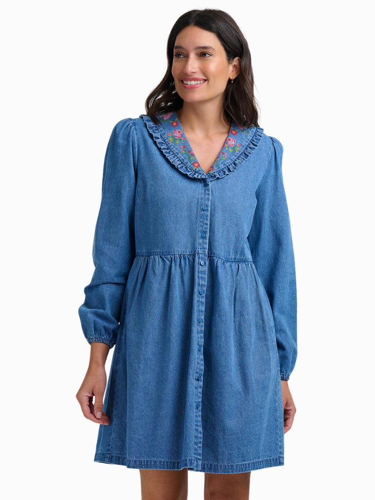 Dhalia Mini Smock Dress