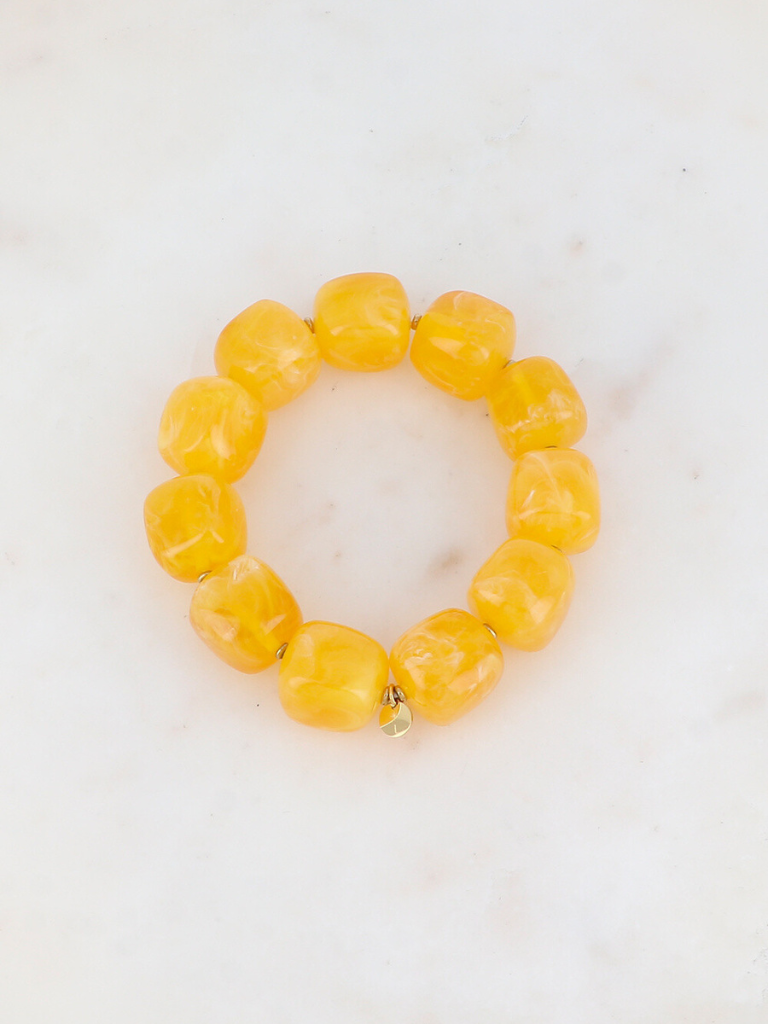 Indra Amber Resin Bracelet