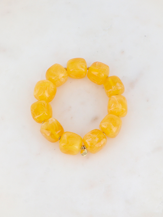 Indra Amber Resin Bracelet