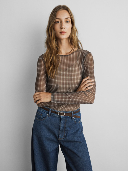 MSCHJanie Illenora Top AOP
