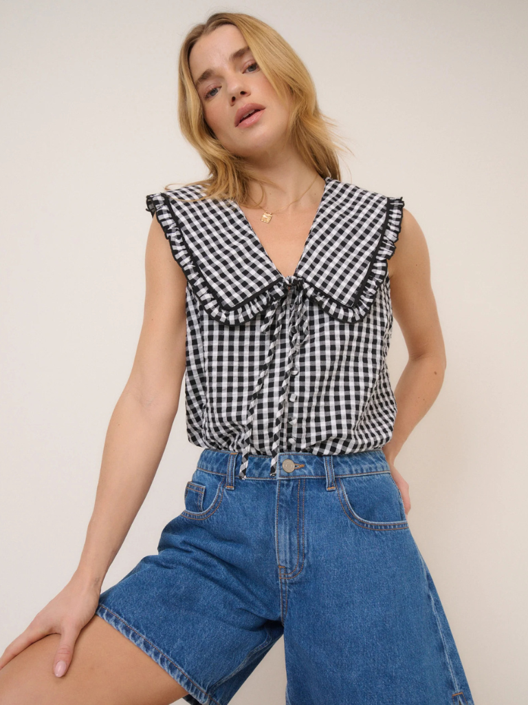 Blair Gingham Blouse