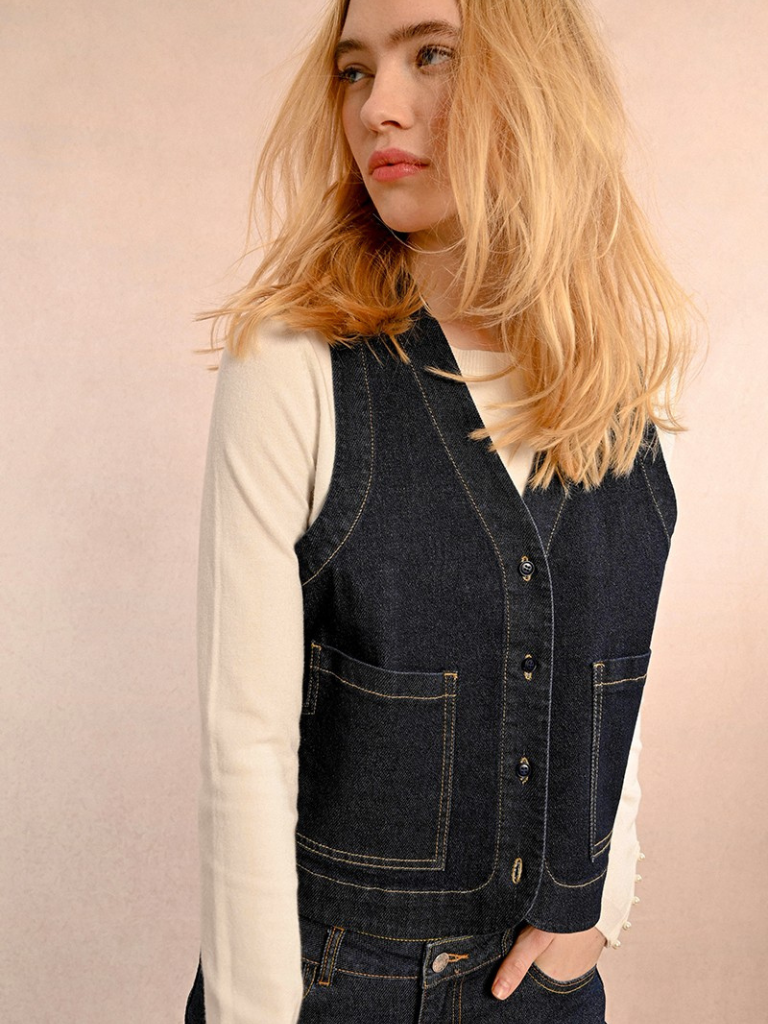 Brut Denim Waistcoat