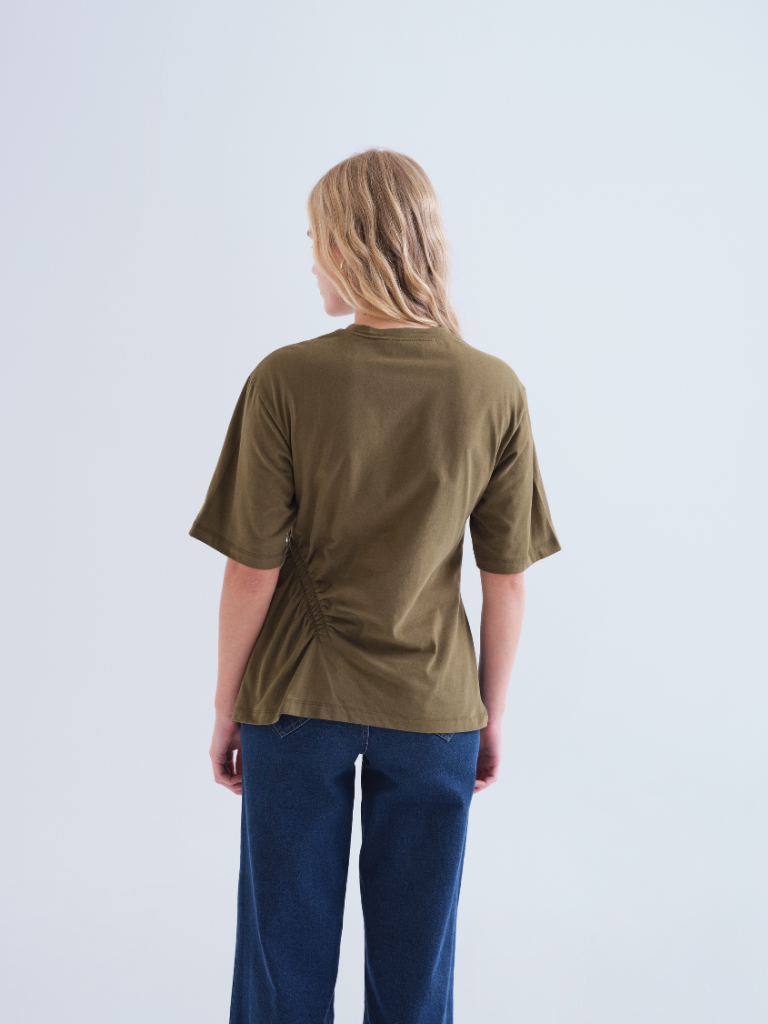 Dorcas Olive Tee