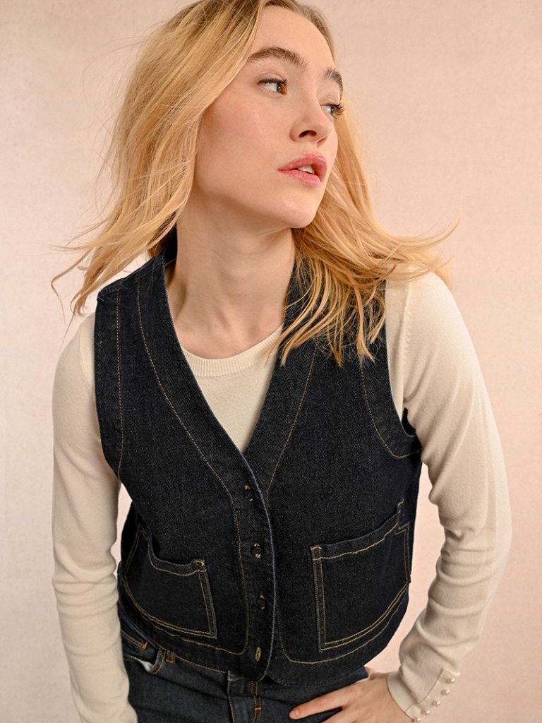 Brut Denim Waistcoat