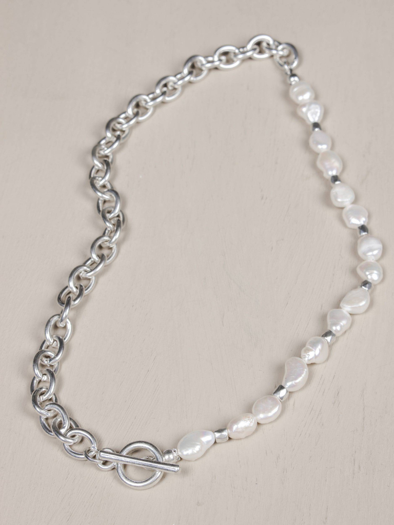 Brittany Necklace - Silver