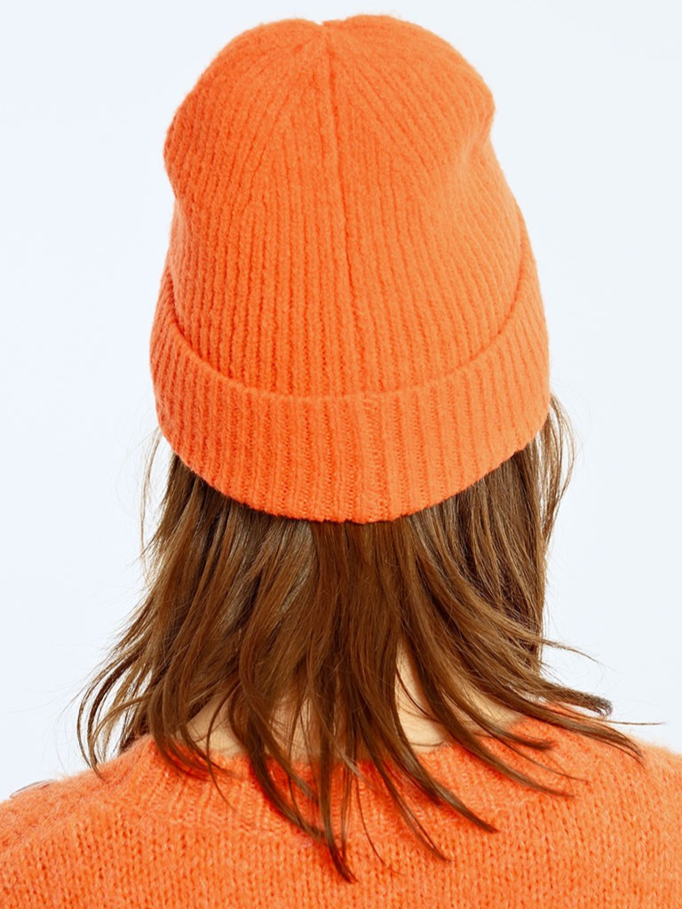 Orange Knitted Hat