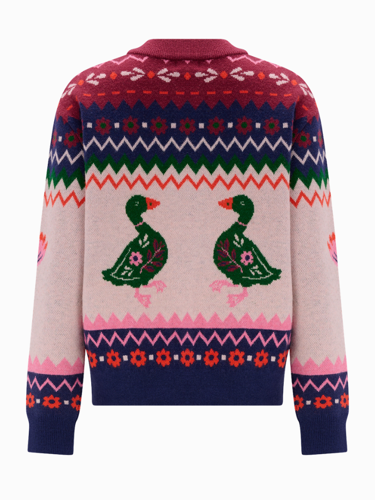 Solana Knitted Bomber Jacket