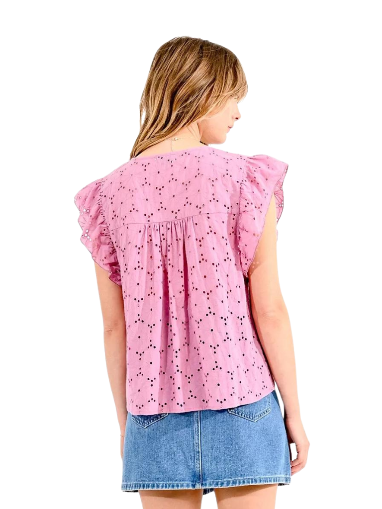 Rose Lace Top