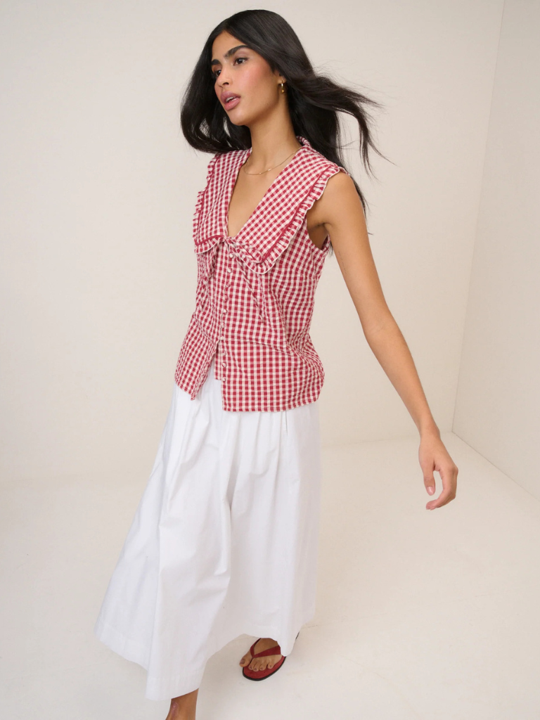 Blair Gingham Blouse