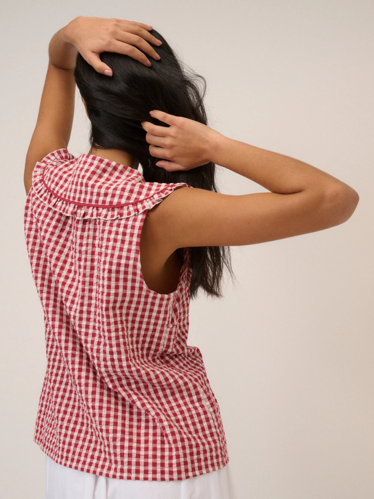 Blair Gingham Blouse