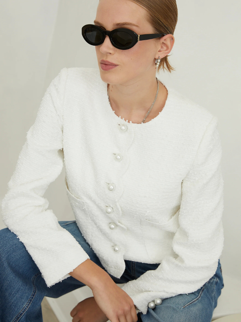 Tessara White Jacket