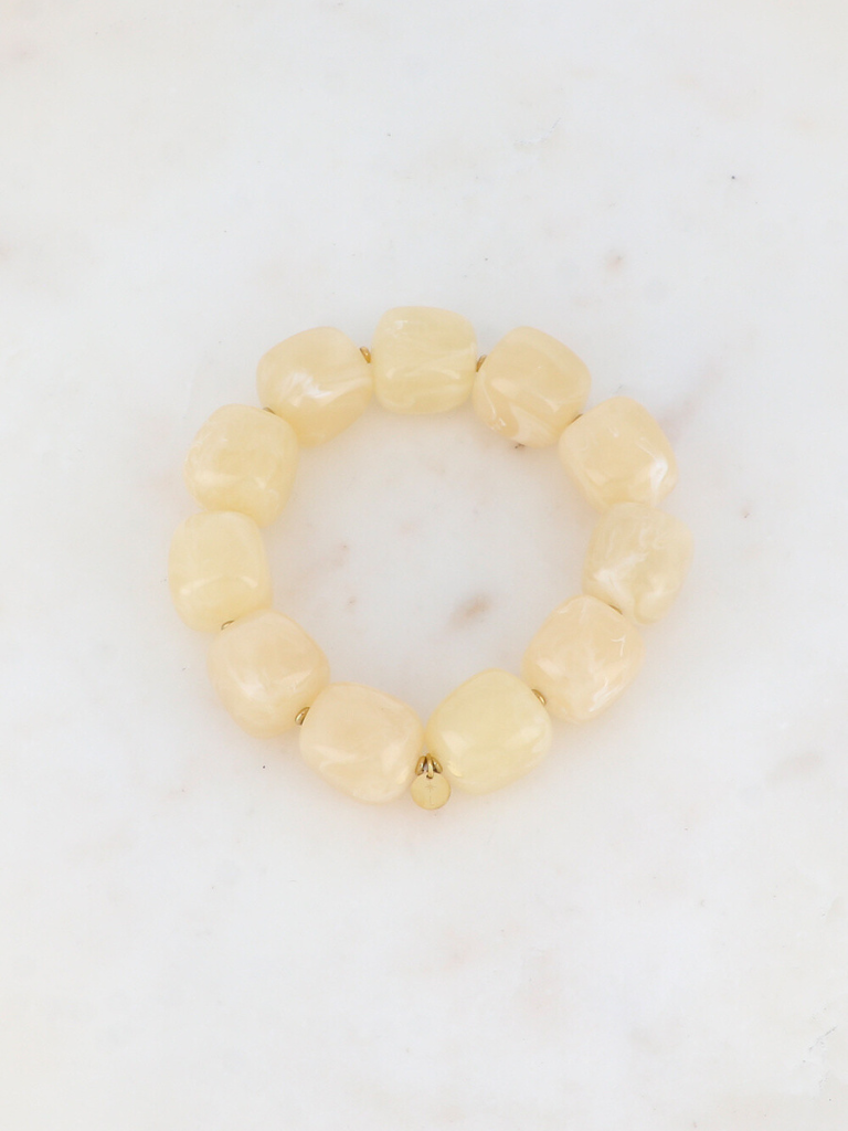 Indra Natural Resin Bracelet