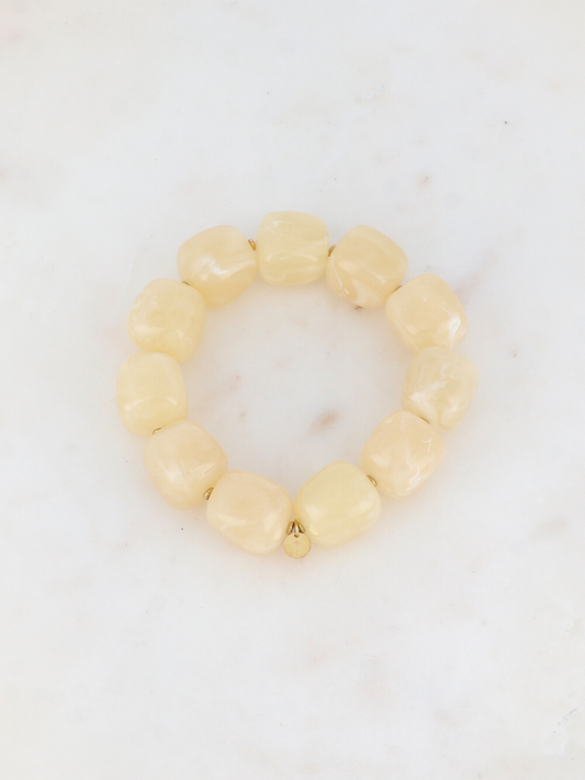 Indra Natural Resin Bracelet