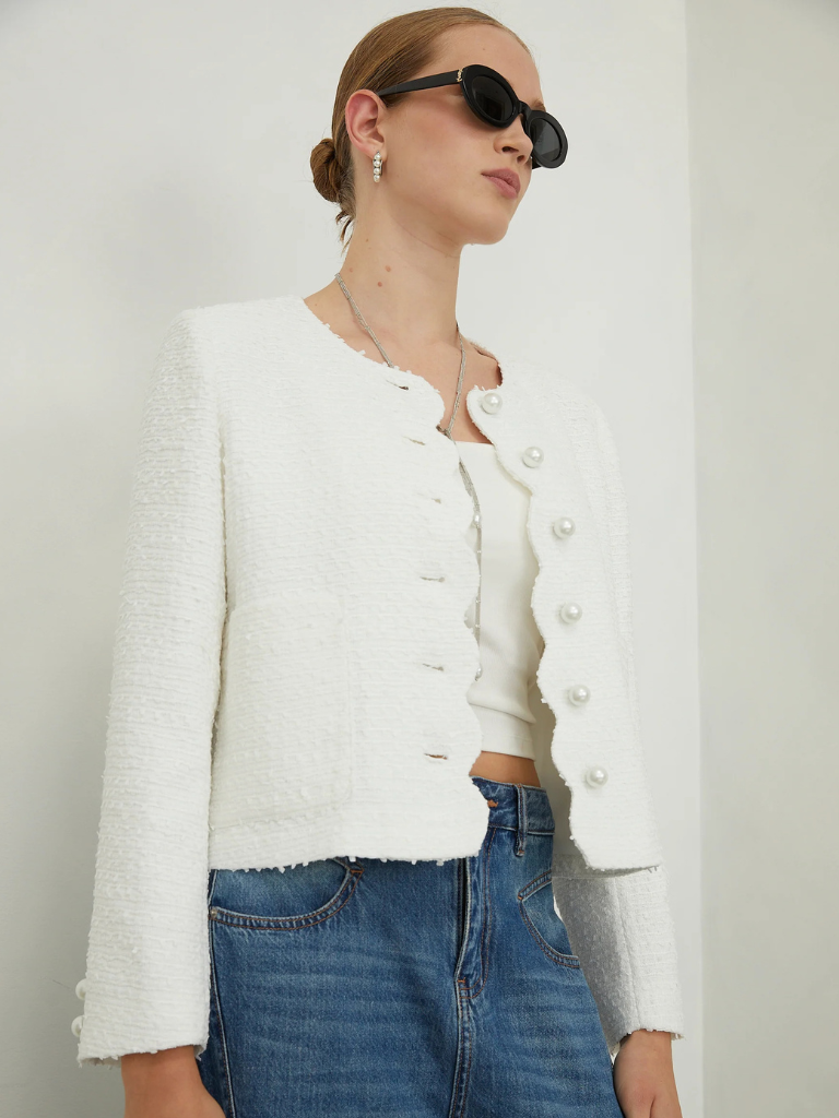 Tessara White Jacket