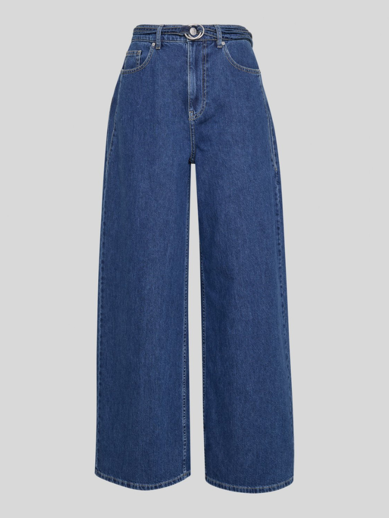 MSCH Loa Lis HW Boxy Wide Jeans Long