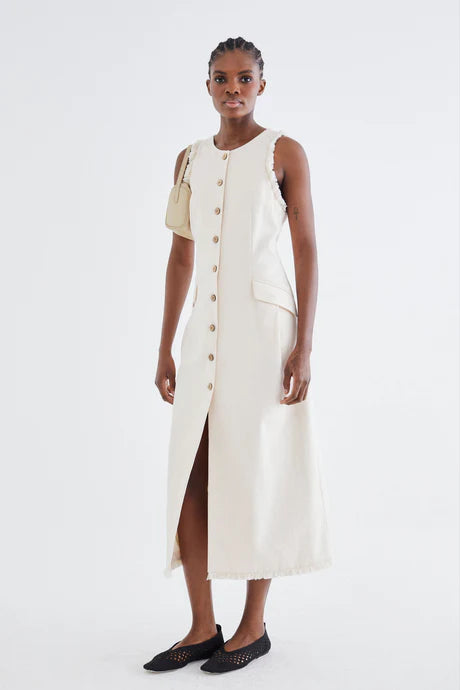 Marcella Cream Dress