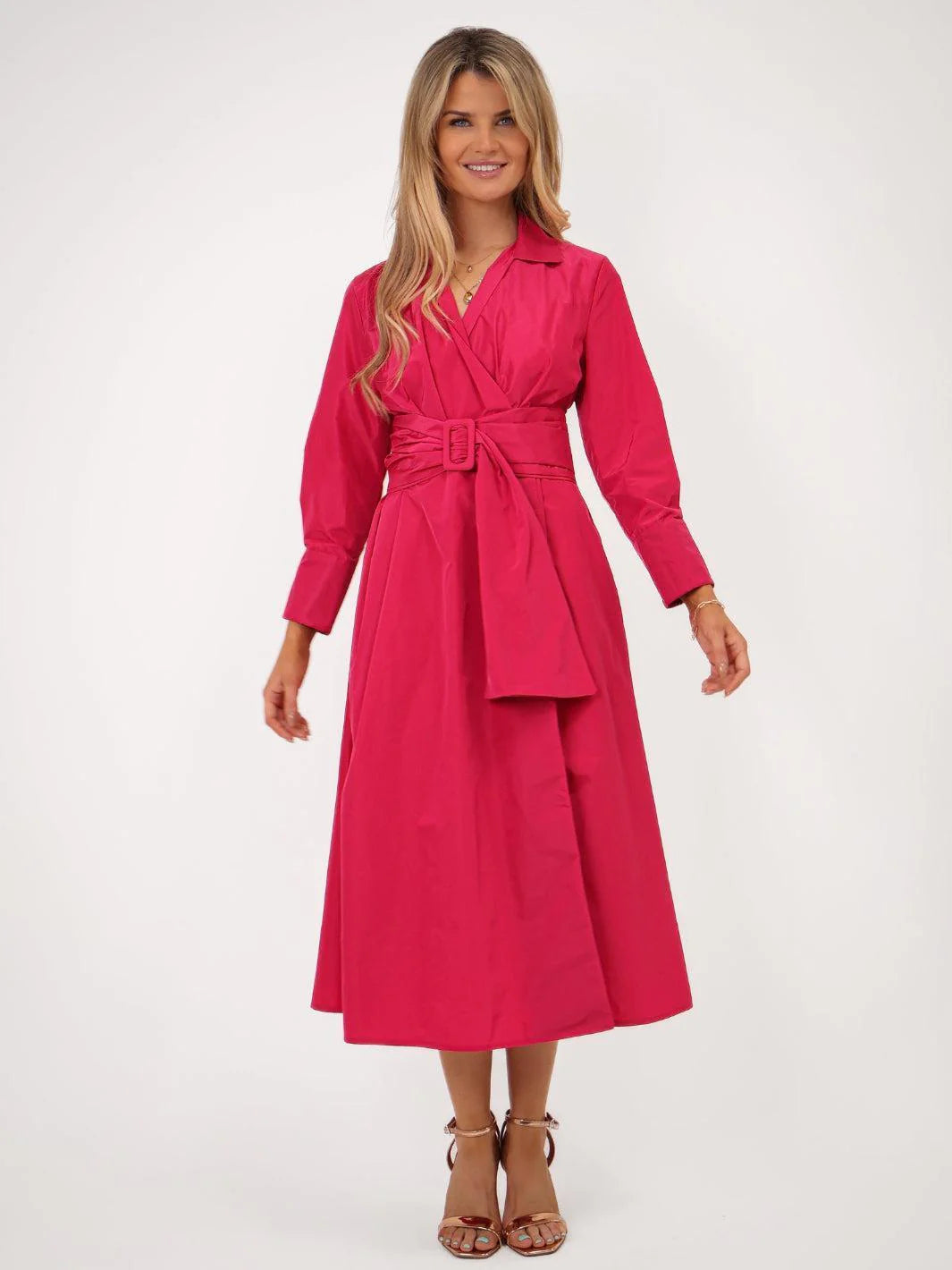 Whitney Hot Pink Dress