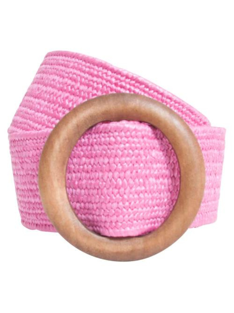 Pink Stretch Belt
