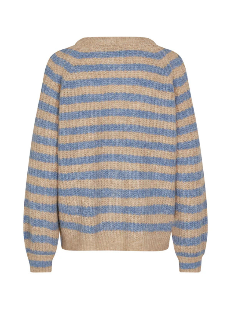 NovaLL Cardigan Blue Stripe