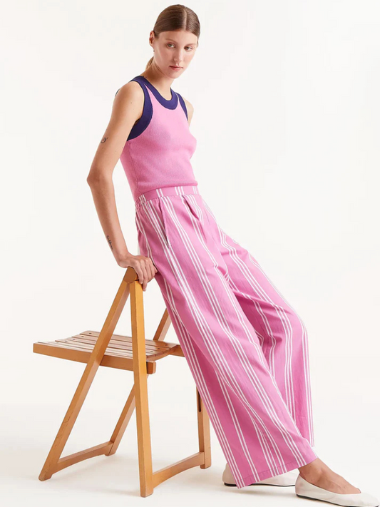 Jemma Pink Stripe Trouser