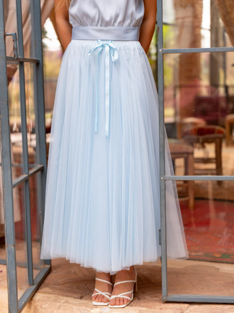 Blue Tulle