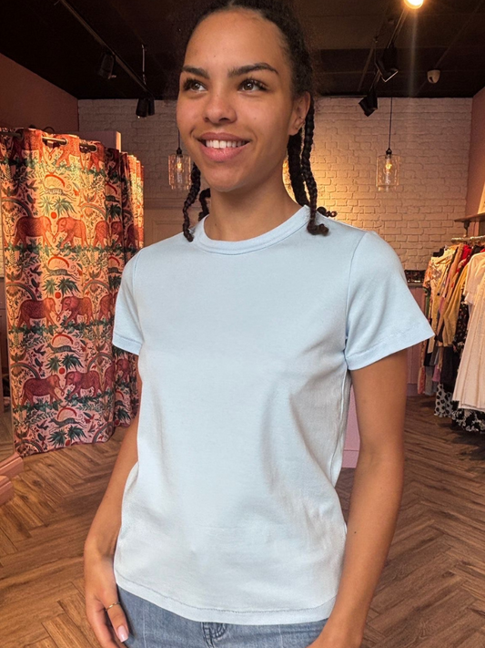 Prisca Blue Tee
