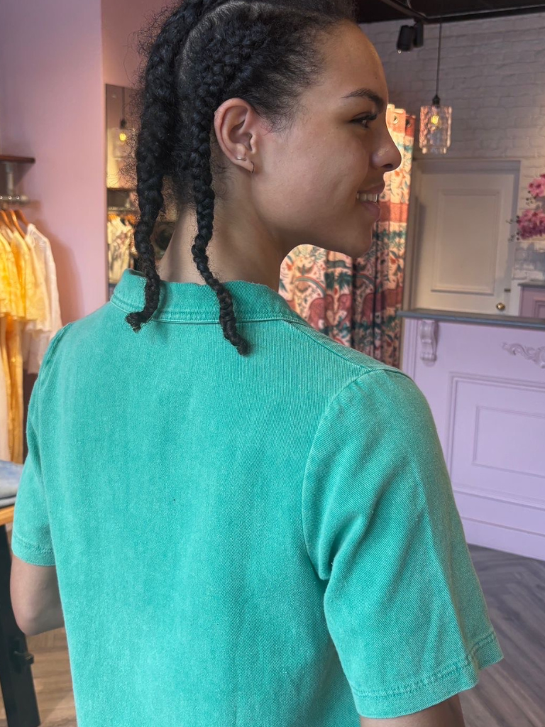 Jade Denim Dress