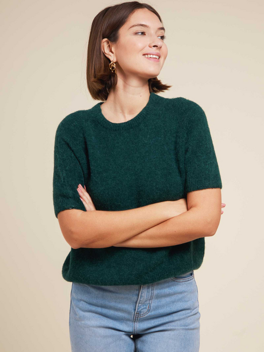 Alpaca Green Knit