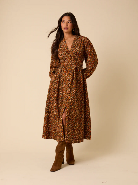 LS Starlight Midi dress ditsy floral