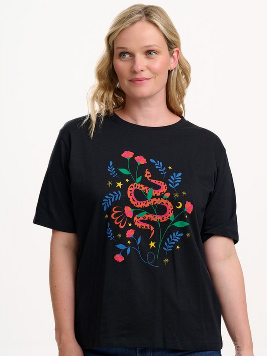 Kinsley T Shirt - Black Snake