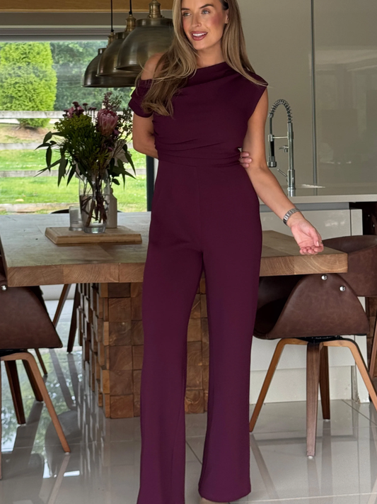 Donna Jumpsuit - Plum