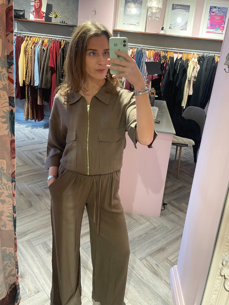 Freya Khaki Jacket